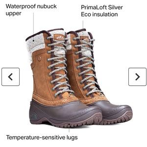 North Face Snow Boots Shelista